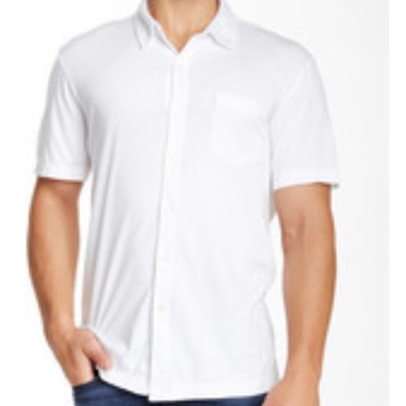 James Perse Short Sleeve Button up